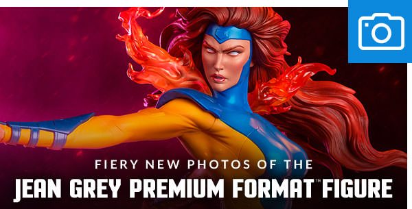 Fiery New Photos of the Jean Grey Premium Format Figure