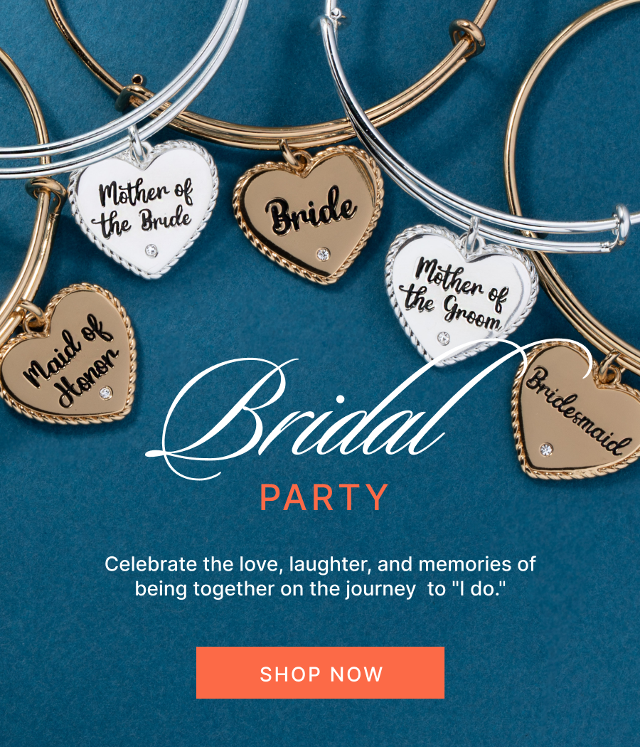 Bridal Party | Celebrate the love, laughter, and memories of being together on the journey to "I do." | SHOP NOW