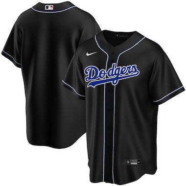 Nike Los Angeles Dodgers Black Fashion 2020 Replica Team Jersey