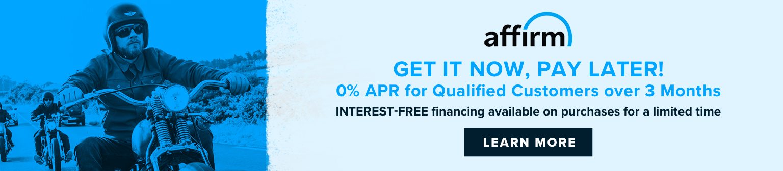 Affirm - 0% APR when paid in full in 3 months - learn more