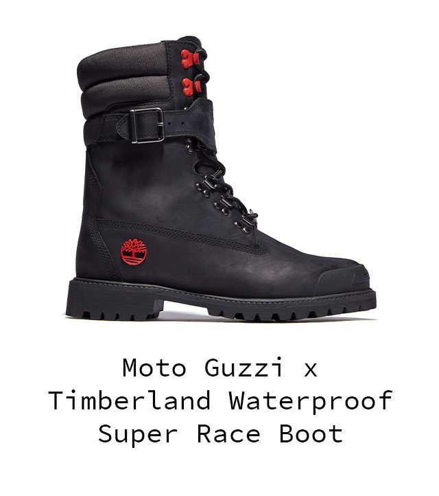 Moto Guzzi x Timberland Waterproof Super Race Boot