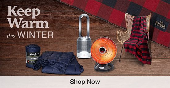 Keep Warm This Winter! Shop Now.
