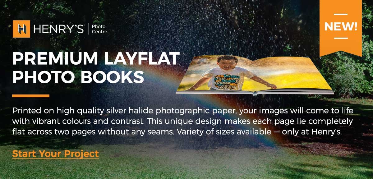 NEW! - Lay Flat Photo Books
