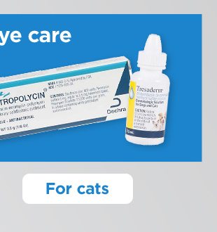 Ear & eye care. For cats.