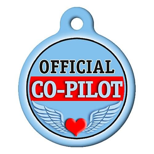Official Co-Pilot Pet ID Tag Small 