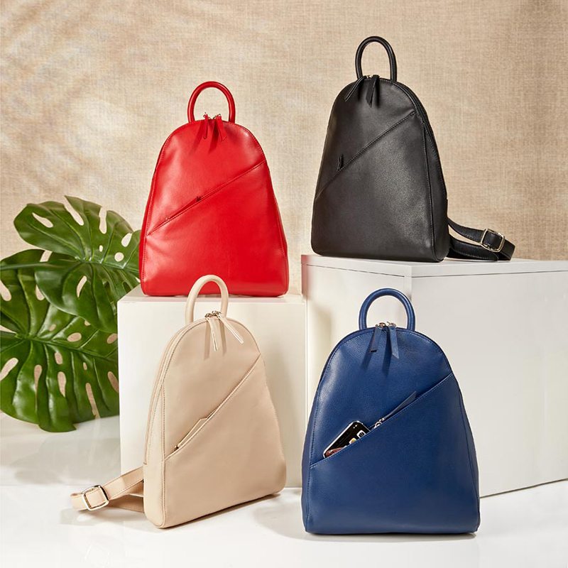 Parker Asymmetrical RFID Backpack