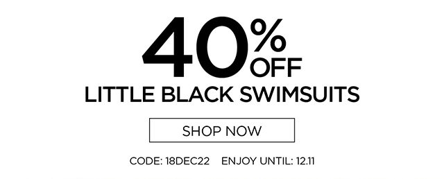 40% Off Little Black Swimsuits - Shop Now