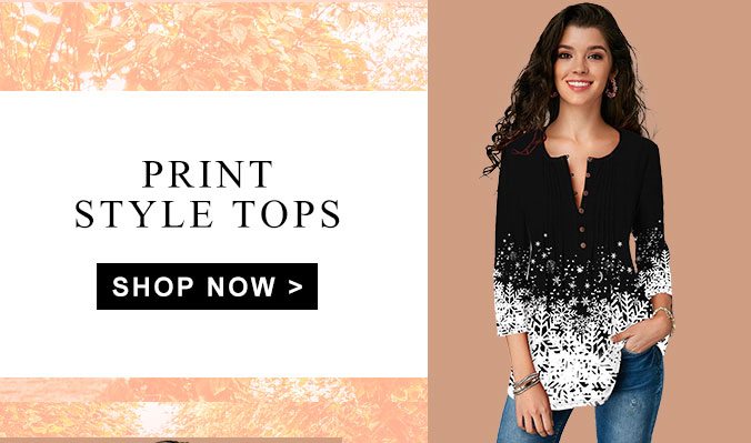 Print Style Tops