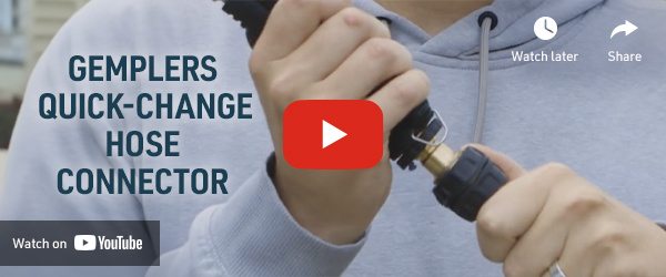 GEMPLERS QUICK-CHANGE HOSE CONNECTOR: VIDEO