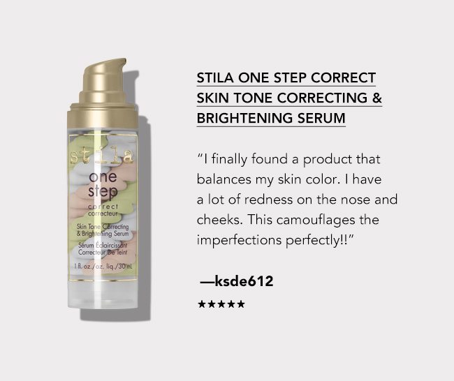 Stila One Step Correct Skin Tone Correcting & Brightening Serum