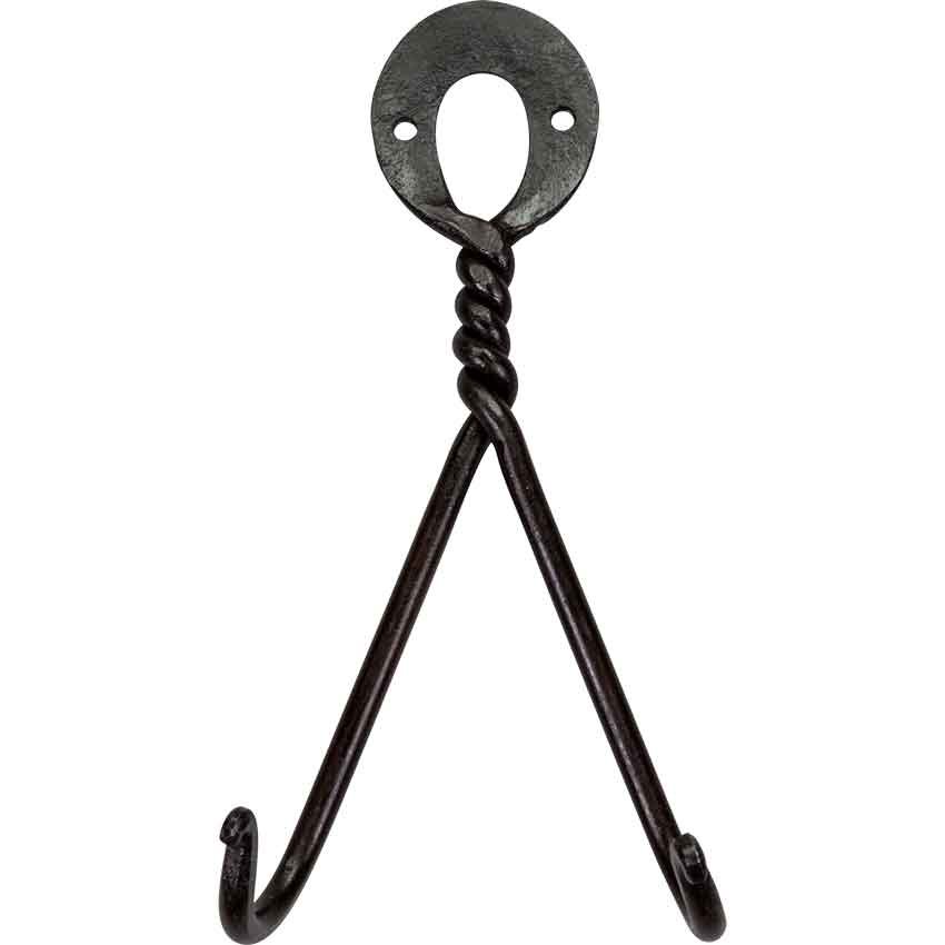 Image of Hand Forged Wall Mount for Sword