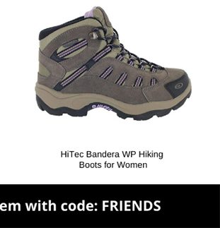 HiTec Bandera WP Hiking Boot Women's
