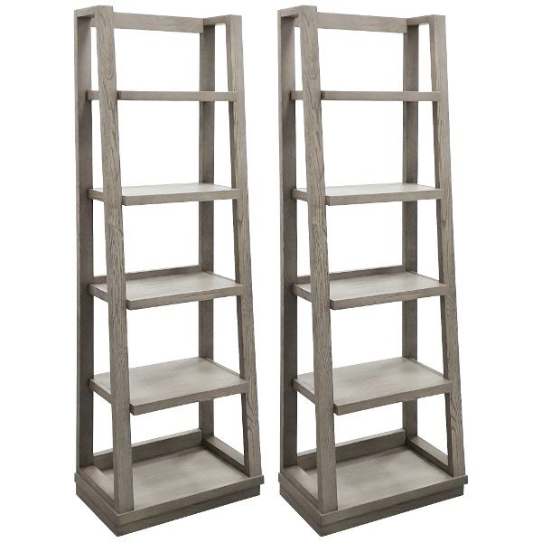 Clearance Pure Modern Bookcase Piers Pair