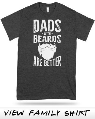 Dads with beards are better