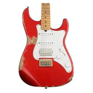 Friedman Vintage S Aged Electric Guitar – Candy Apple Red