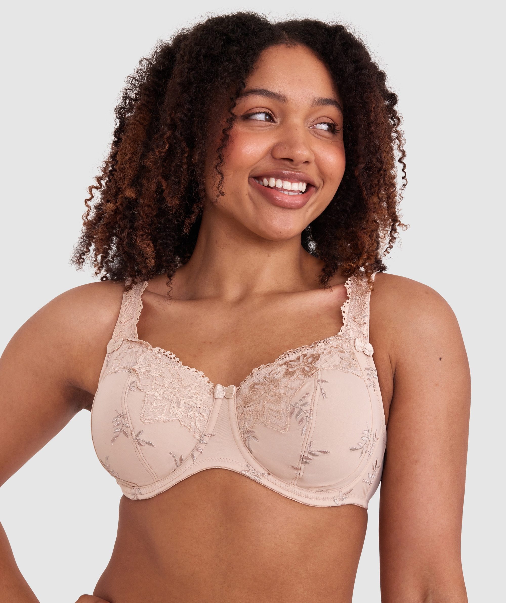 Sapphire Full Cup Bra - Nude