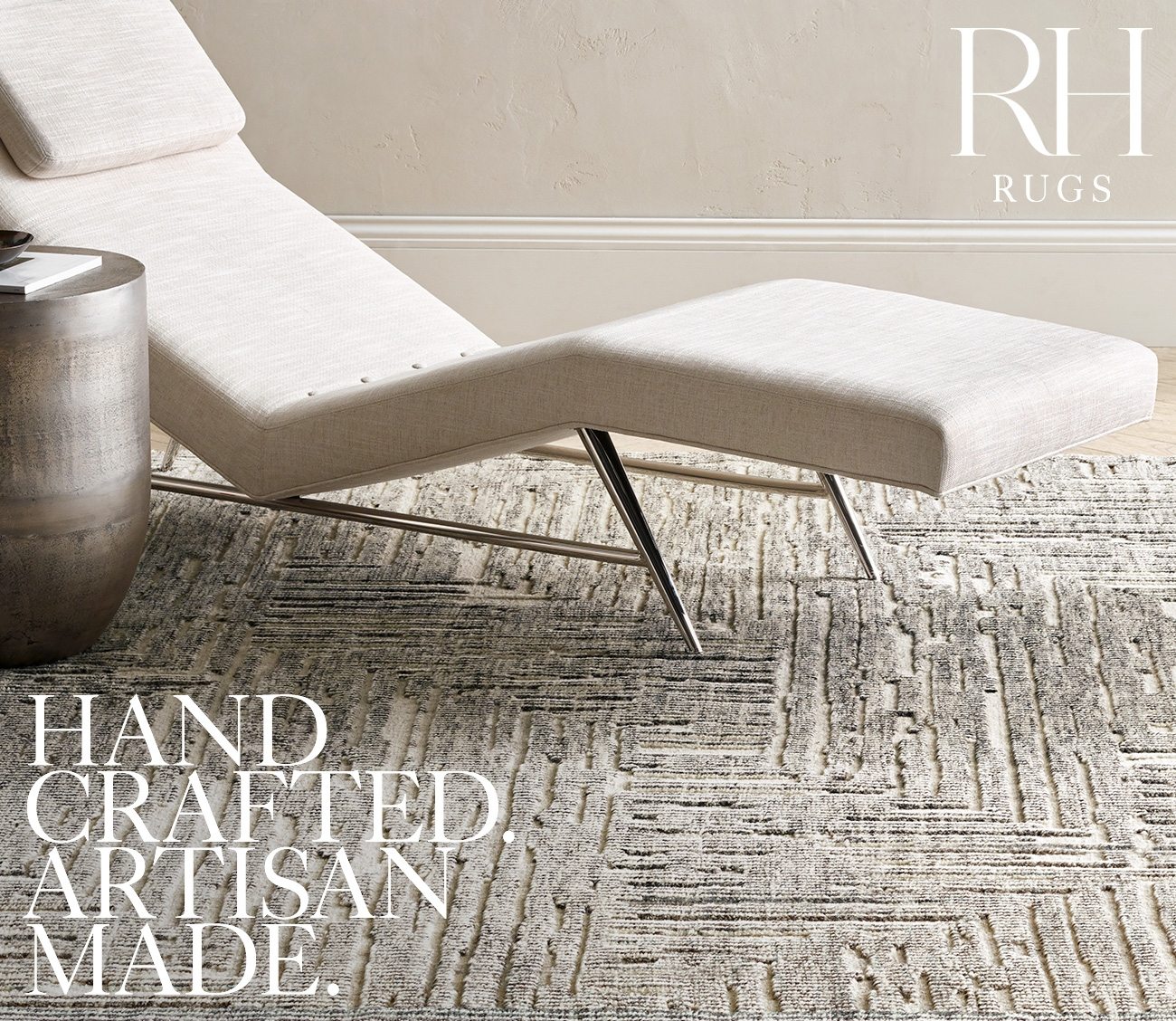 RH. Our Exclusive New Rug Collection.