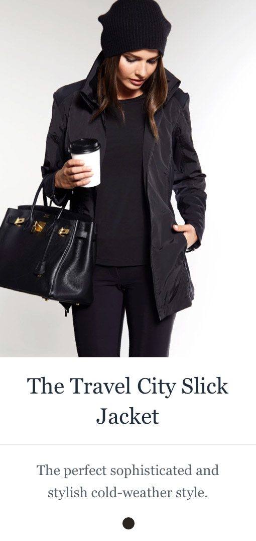 Shop the Travel City Slick Jacket