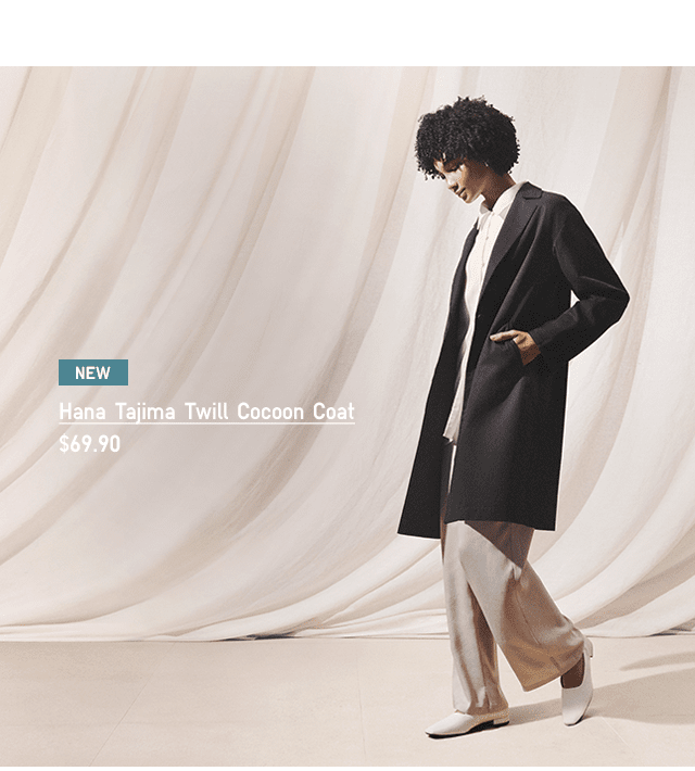 PDP3 - HANA TAJIMA TWILL COCOON COAT