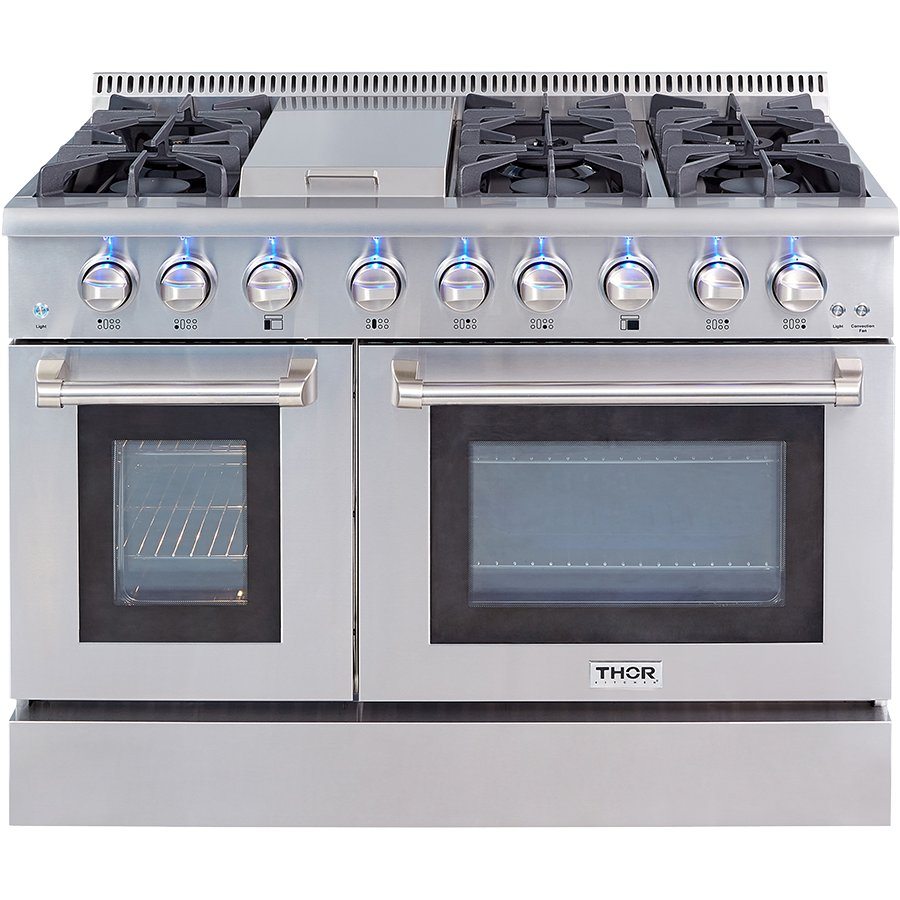 Thor 48 Inch Professional Gas Range - Stainless Steel