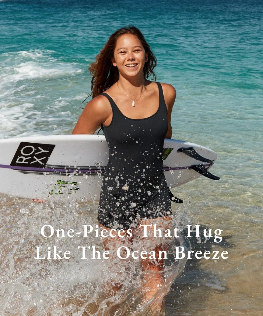 One-Pieces That Hug Like The Ocean Breeze