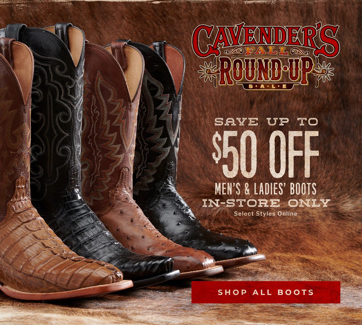 cavenders womens boots