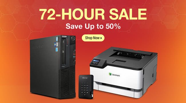 72-Hour Sale | Save Up to 50%