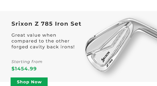 Srixon Z 785 Iron Set 