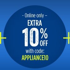 Online only | EXTRA 10% OFF with code APPLIANCE10 +