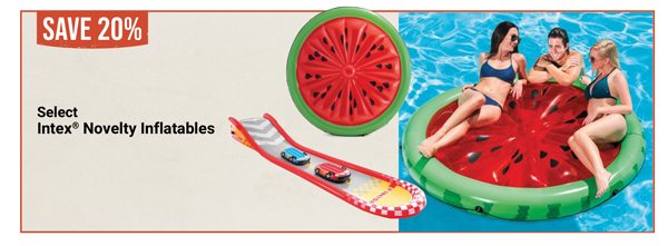 Select Intex Novelty Inflatables