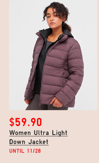 WOMEN ULTRA LIGHT DOWN JACKET