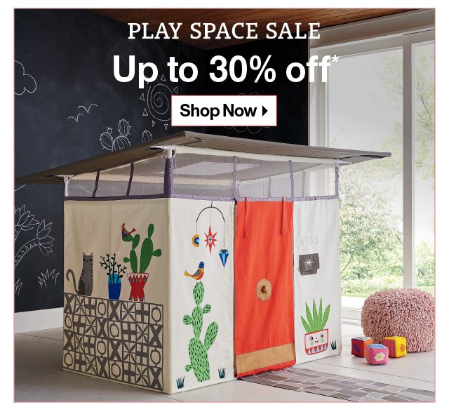 Play Space Sale ends today! SHOP NOW >