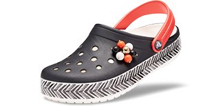 Drew Barrymore Crocs Crocband Chevron Clog