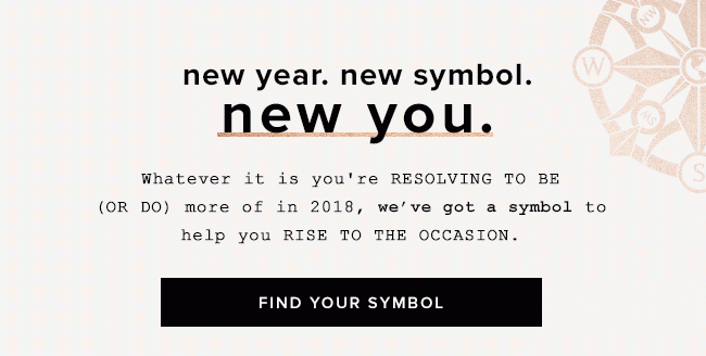 Find the symbol that is going to help you level up in 2018.