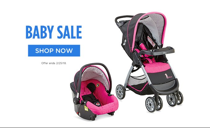 BABY SALE | SHOP NOW | Offer ends 2/25/18.