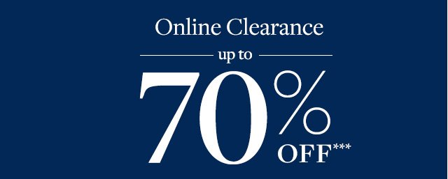 ONLINE CLEARANCE