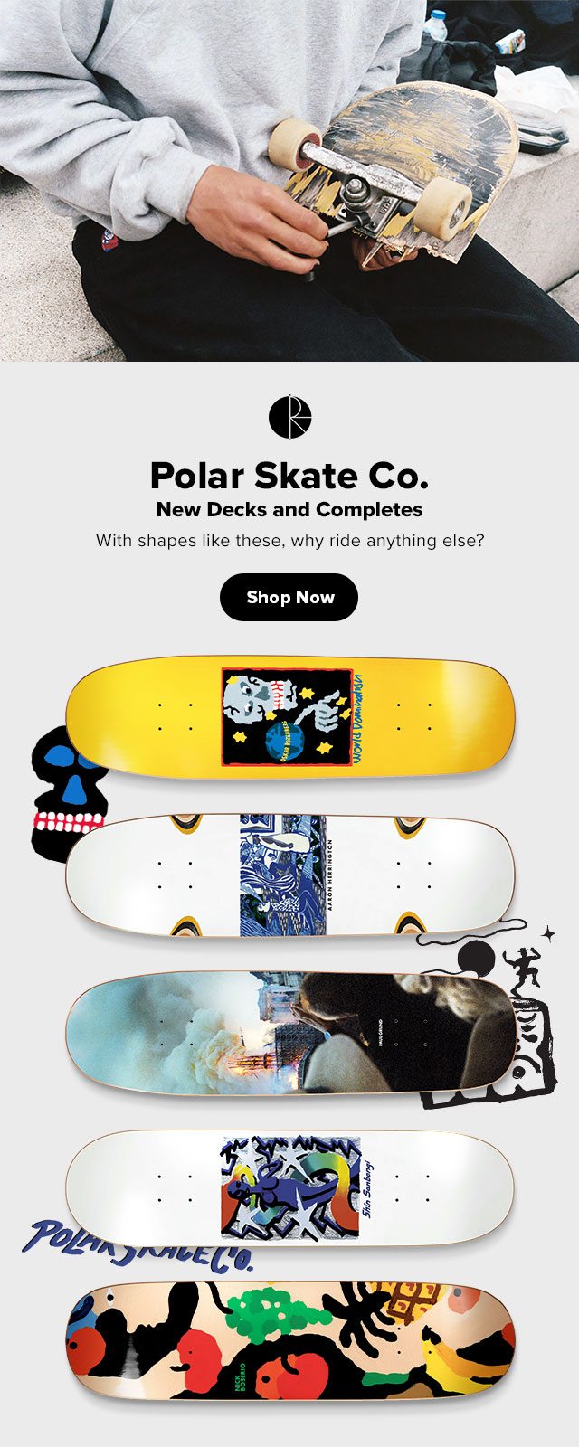 New Polar Skate Co. Stuff - Shop Now