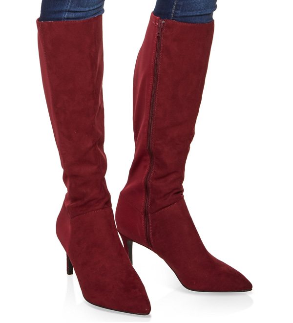 Tall Pointed Toe Boots