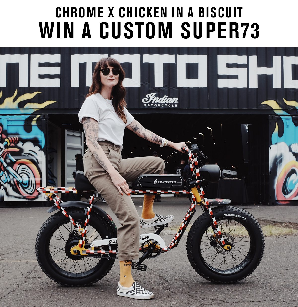 Win a Custom Super73