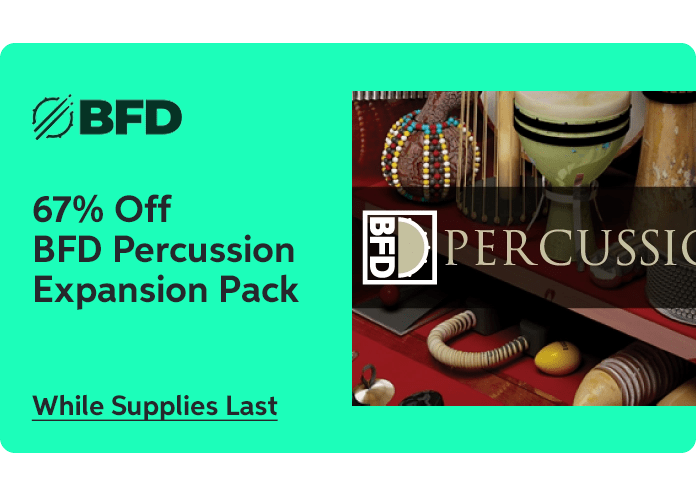 67% Off BFD Percussion Expansion Pack