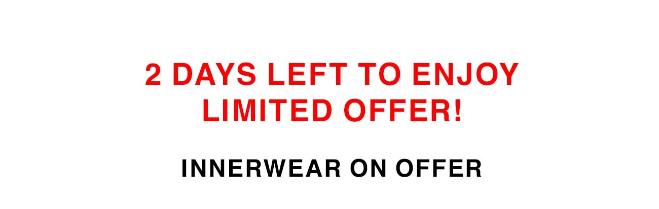 2 days left limited offer