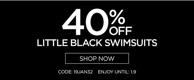 40% Off Little Black Swimsuits - Shop Now