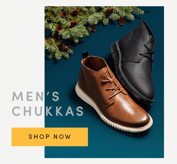 MEN'S CHUKKAS | SHOP NOW