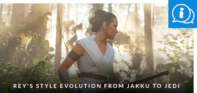 Rey's Style Evolution from Jakku to Jedi