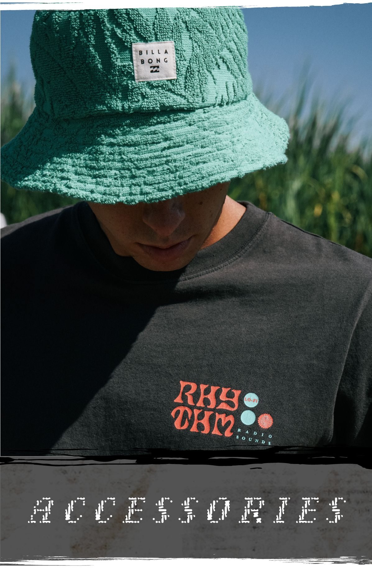 Shop Accessories Green Bucket Hat