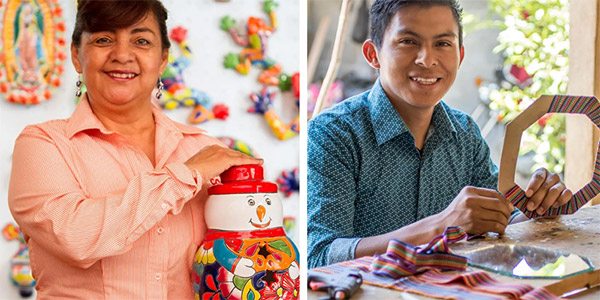 3 Artisans: Mauricio, Juana, and Elias