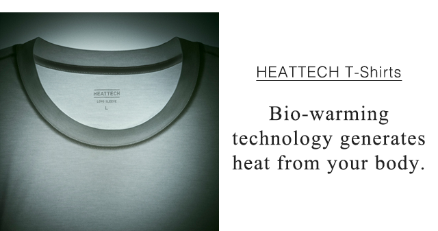 BANNER 1 - BIO-WARMING TECHNOLOGY GENERATES HEAT FROM YOUR BODY.