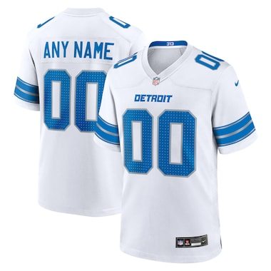  Nike White Custom Game Jersey