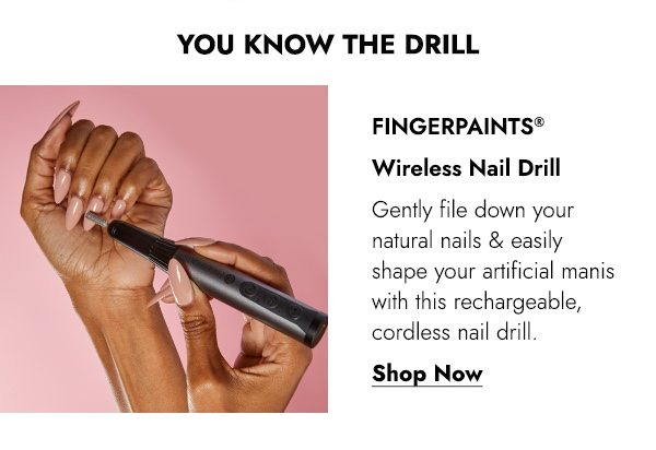 FINGERPAINTS WIRELESS NAIL DRILL - SHOP NOW