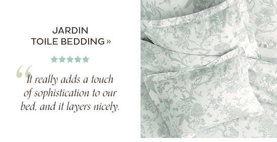 Jardin Toile Bedding